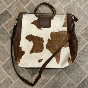 Like new Hobo Sheila cow print bag